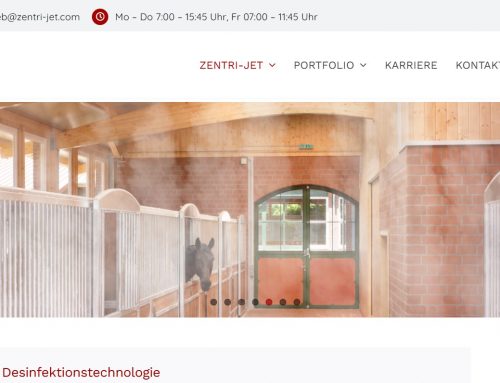 Willkommen auf der neuen Website von Zentri-Jet!